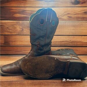 Navy Blue Cross Ariat Boots